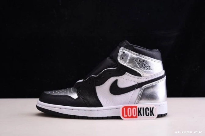 Reps LUCY CD0461-001 JORDAN HIGH WMNS AIR 1 TOE SILVER OG 0713